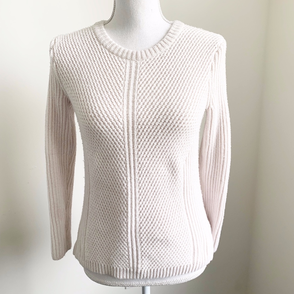 Madewell Womens Small Soft White Pullover Sweater